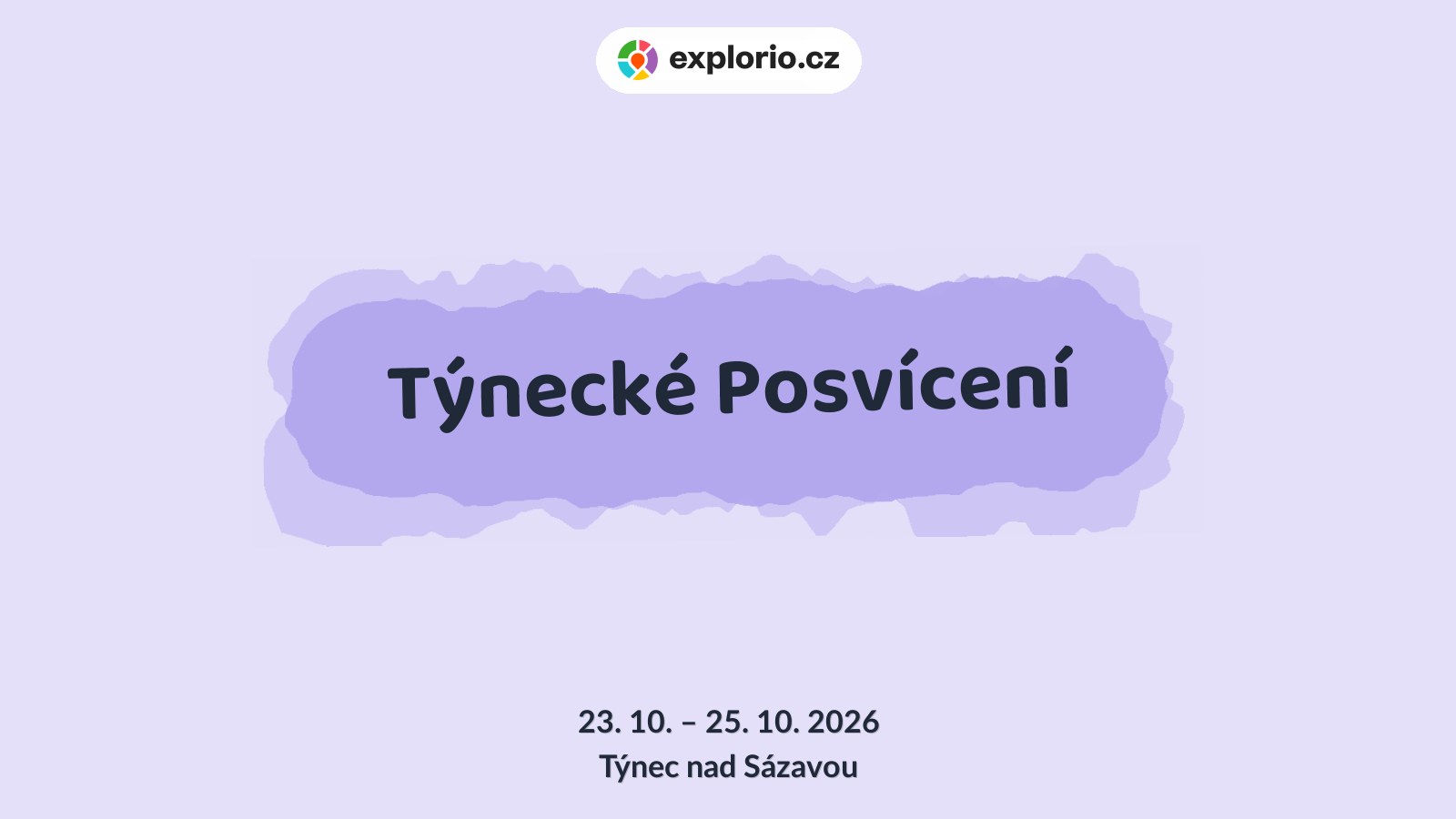 Týnecké Posvícení – festivaly a Slavnosti, Týnec nad Sázavou