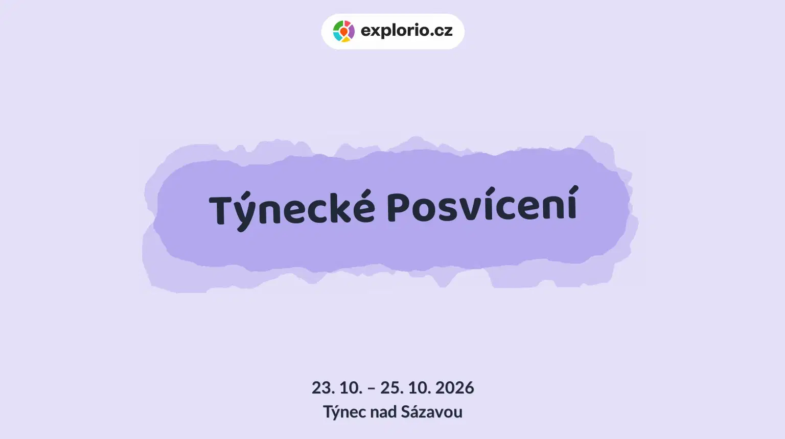 Týnecké Posvícení – festivaly a Slavnosti, Týnec nad Sázavou