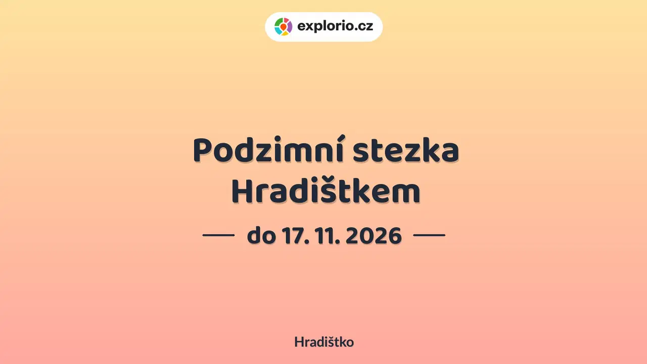 Podzimní stezka Hradištkem – sport a Pohyb, Hradištko