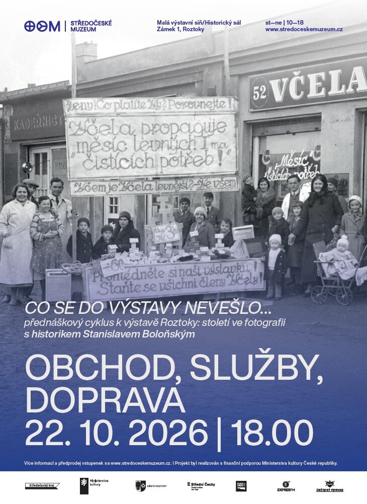 Obchod, služby, doprava – prohlídky a Muzea, Roztoky – fotka 2