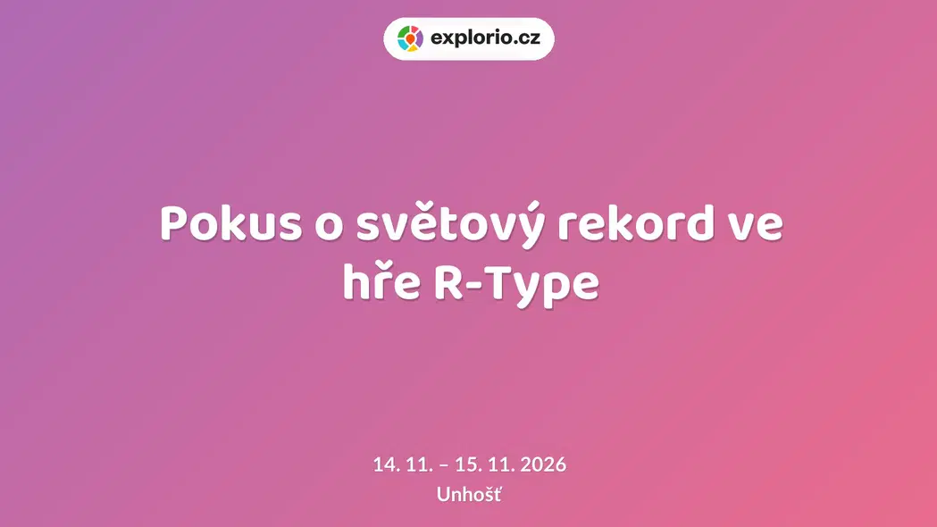Pokus o světový rekord ve hře R-Type – divadlo, Hudba a Kino, Unhošť