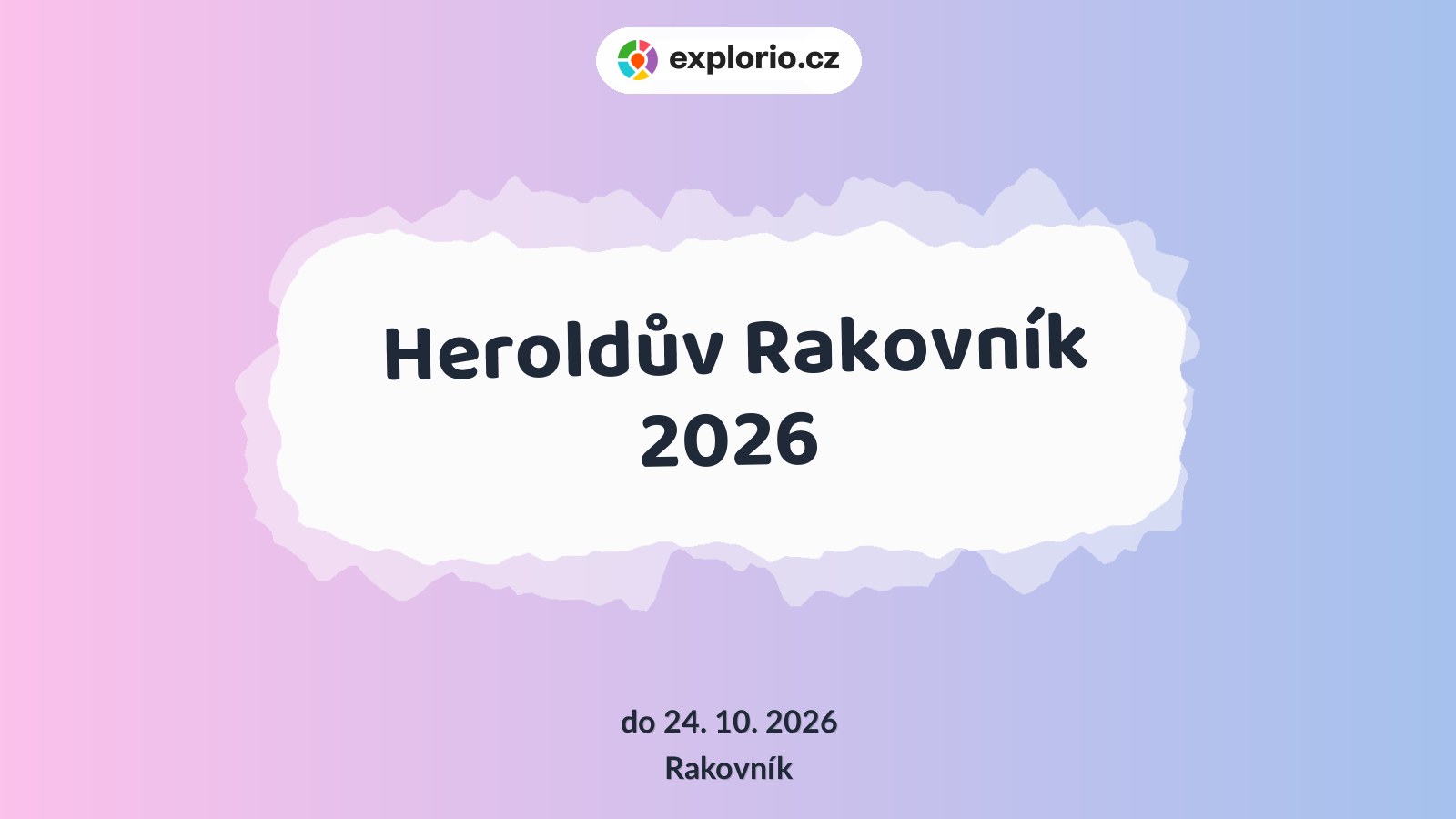 Heroldův Rakovník 2026 – divadlo, Hudba a Kino, Rakovník