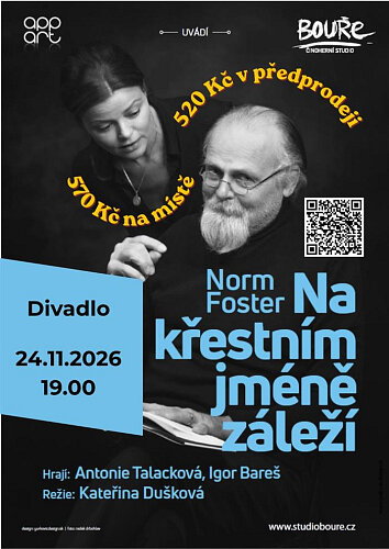 DIVADLO: NA KŘESTNÍM JMÉNĚ ZÁLEŽÍ – divadlo, Hudba a Kino, Olomouc – fotka 2