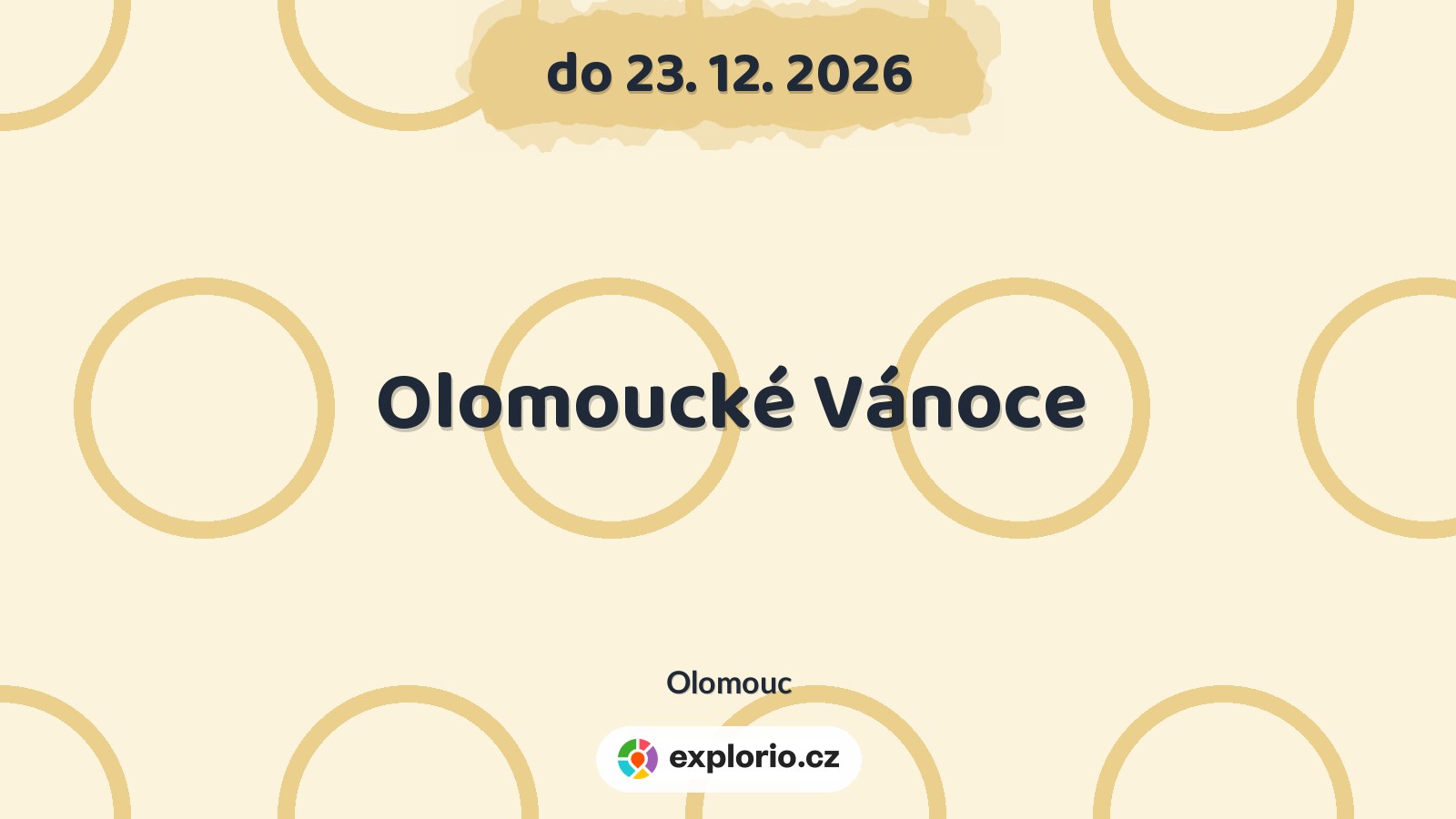 Olomoucké Vánoce – festivaly a Slavnosti, Olomouc