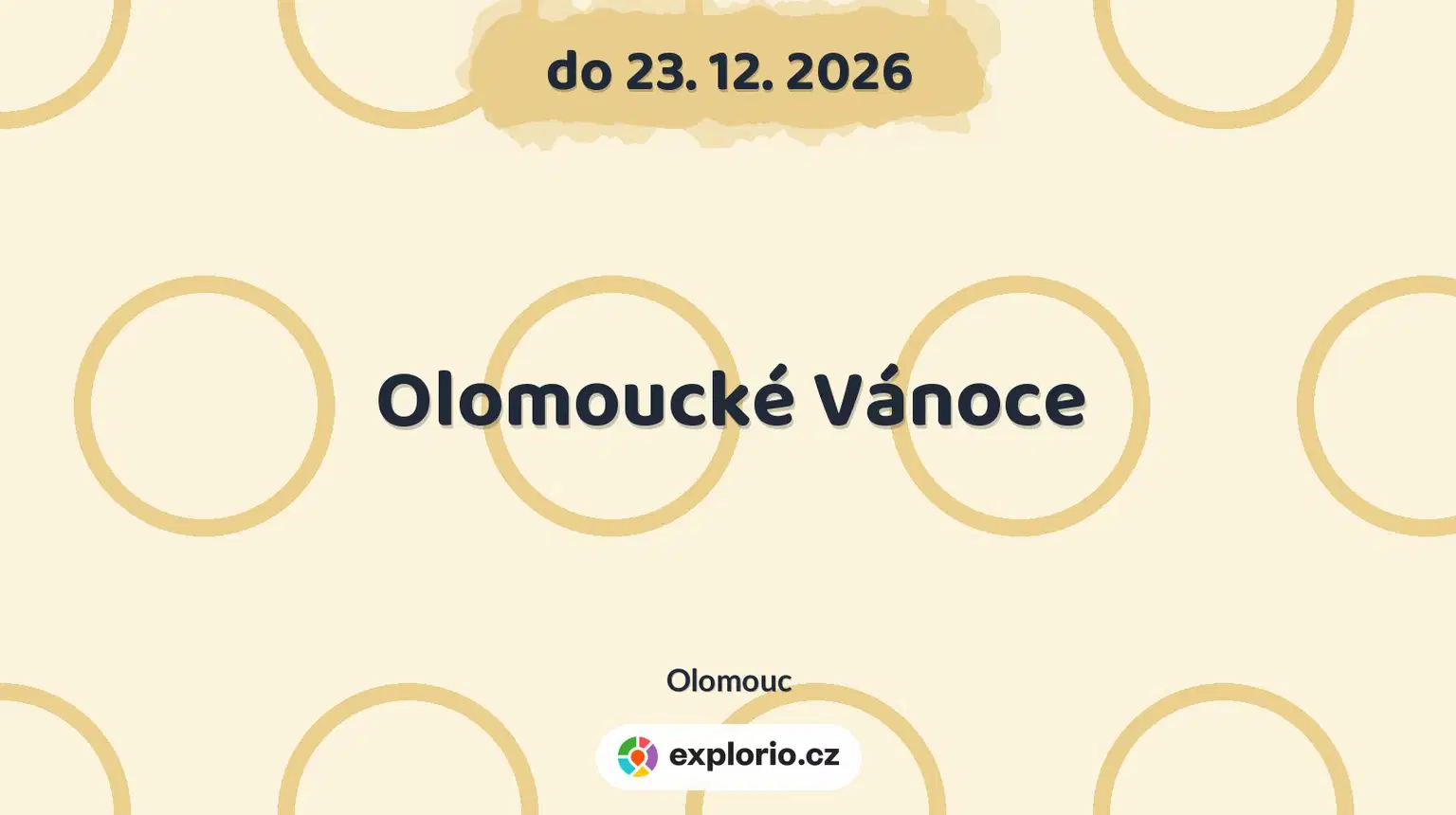 Olomoucké Vánoce – festivaly a Slavnosti, Olomouc