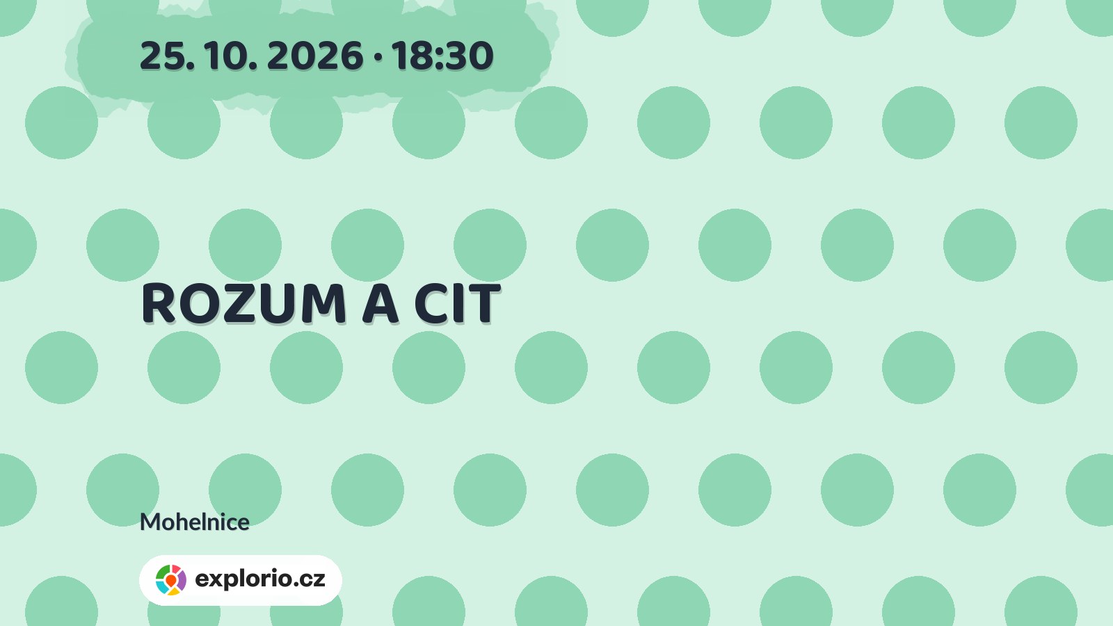 ROZUM A CIT – divadlo, Hudba a Kino, Mohelnice