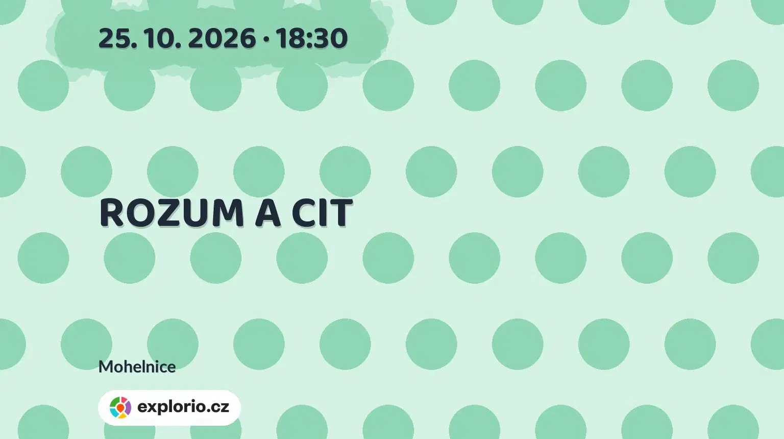 ROZUM A CIT – divadlo, Hudba a Kino, Mohelnice