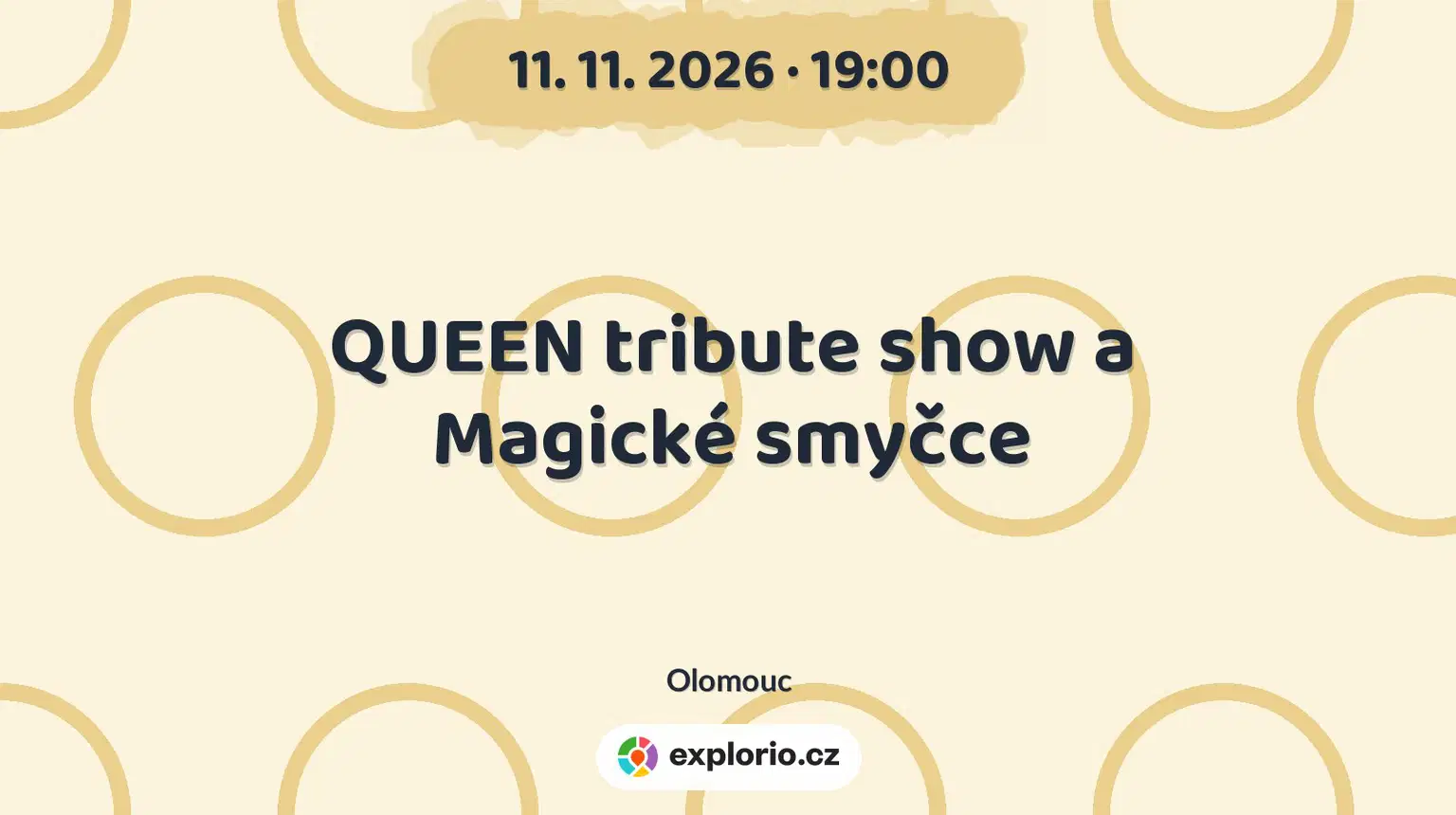 QUEEN tribute show a Magické smyčce – divadlo, Hudba a Kino, Olomouc