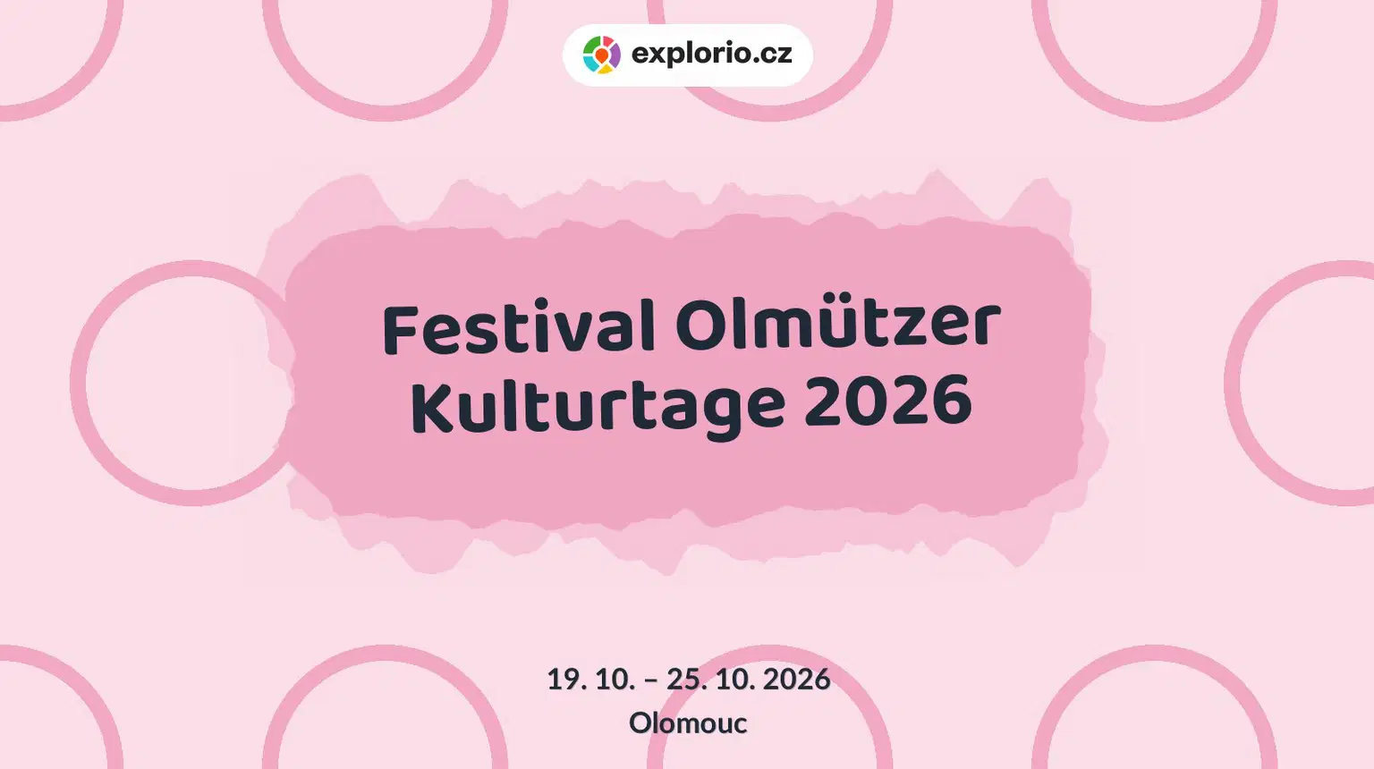 Festival Olmützer Kulturtage 2026 – festivaly a Slavnosti, Olomouc