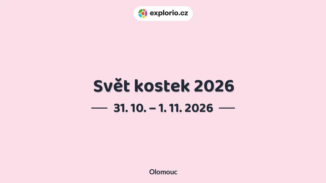 Svět kostek 2026 – prohlídky a Muzea, Olomouc
