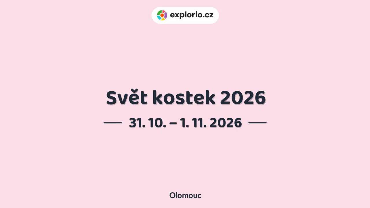 Svět kostek 2026 – prohlídky a Muzea, Olomouc