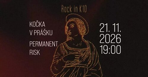 Kočka v prášku + Permanent Risk na K10 – divadlo, Hudba a Kino, Olomouc – fotka 2