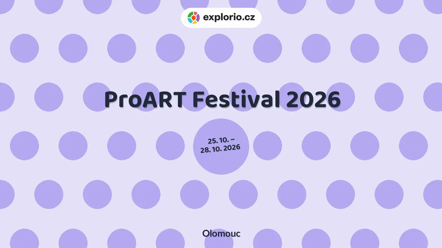 ProART Festival 2026 – divadlo, Hudba a Kino, Olomouc