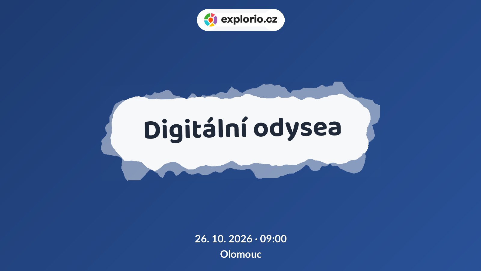 Digitální odysea – tvořivé dílny a Workshopy, Olomouc