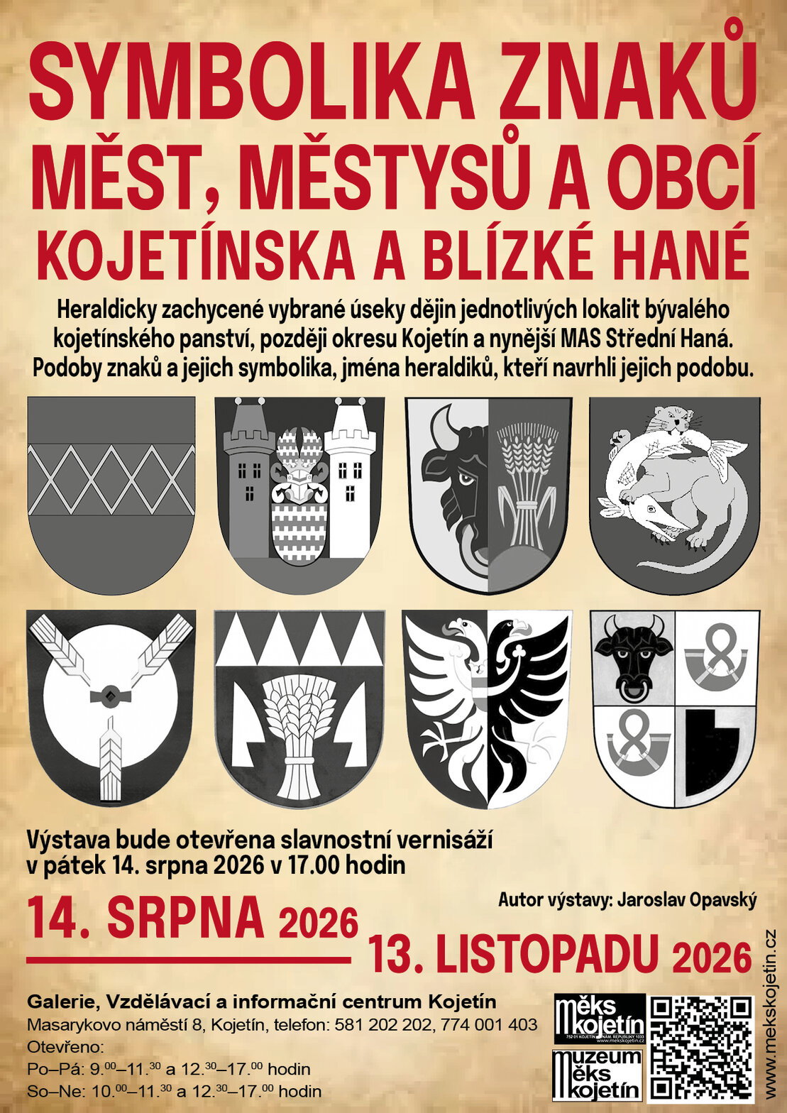 Symbolika znaků, měst, městysů a obcí Kojetínska a blízké Hané – prohlídky a Muzea, Olomouc – fotka 2