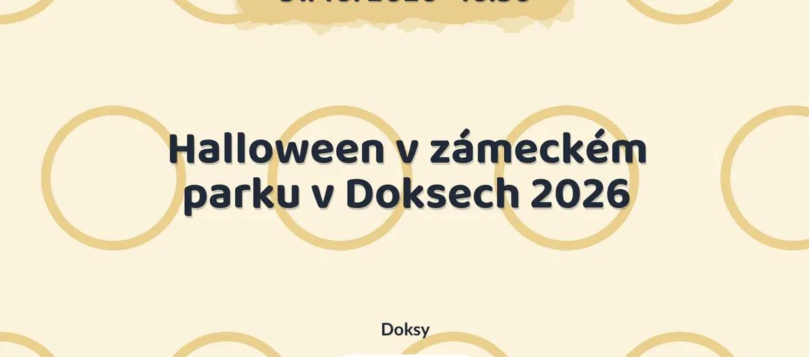 Halloween v zámeckém parku v Doksech 2026 – festivaly a Slavnosti, Doksy