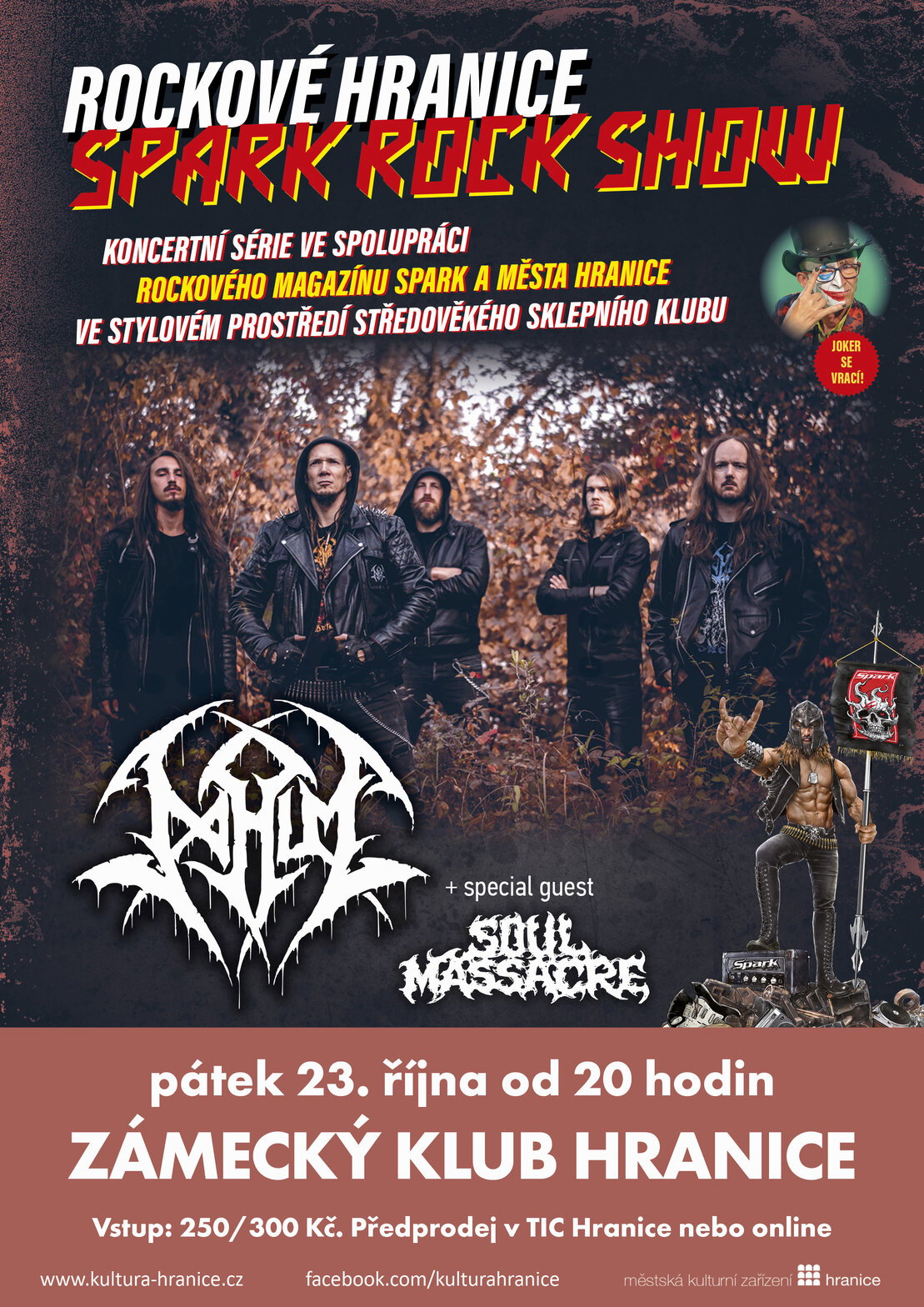 Spark Rock Show: NAHUM & Soul Massacre – divadlo, Hudba a Kino, Hranice – fotka 2