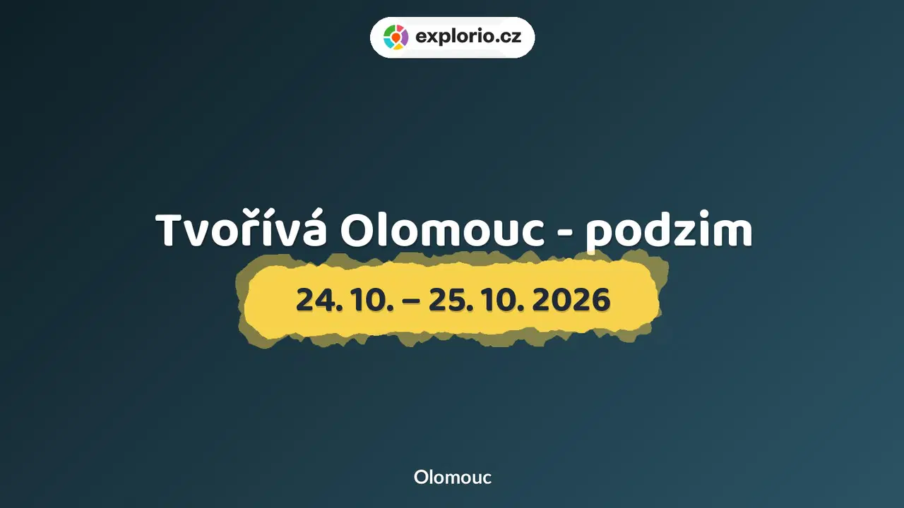 Tvořívá Olomouc - podzim – tvořivé dílny a Workshopy, Olomouc