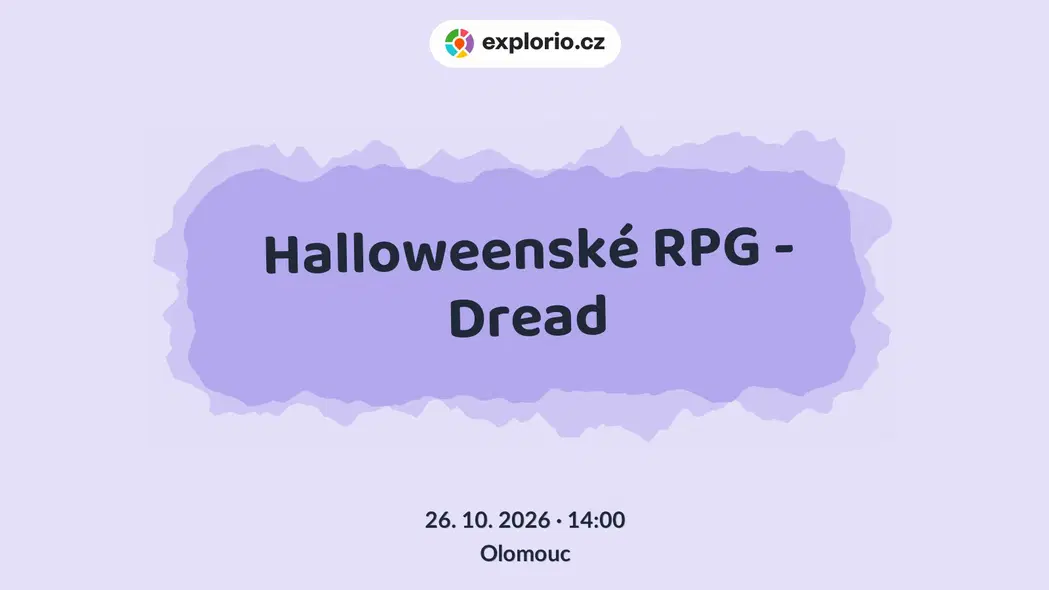 Halloweenské RPG - Dread – divadlo, Hudba a Kino, Olomouc