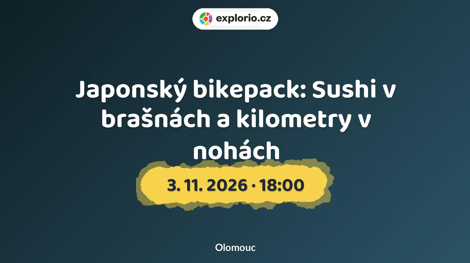 Japonský bikepack: Sushi v brašnách a kilometry v nohách – prohlídky a Muzea, Olomouc