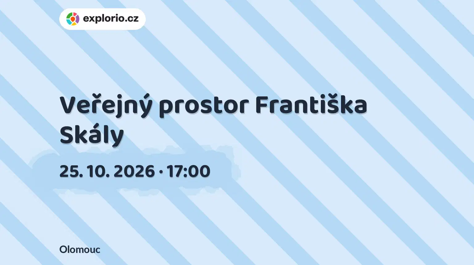 Veřejný prostor Františka Skály – divadlo, Hudba a Kino, Olomouc