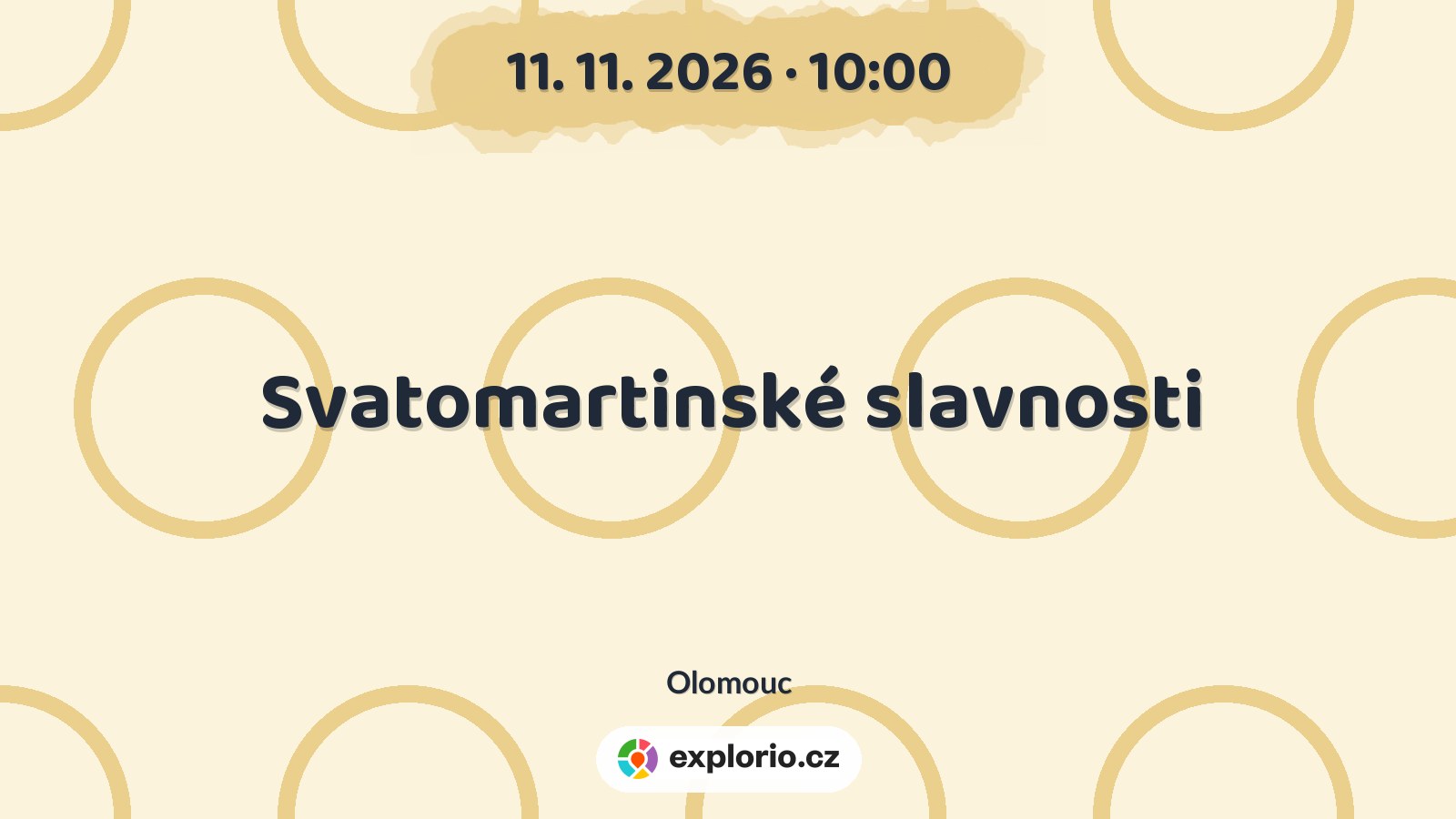 Svatomartinské slavnosti – festivaly a Slavnosti, Olomouc