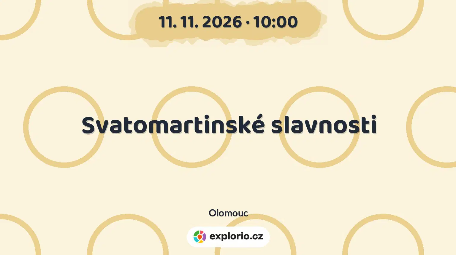Svatomartinské slavnosti – festivaly a Slavnosti, Olomouc