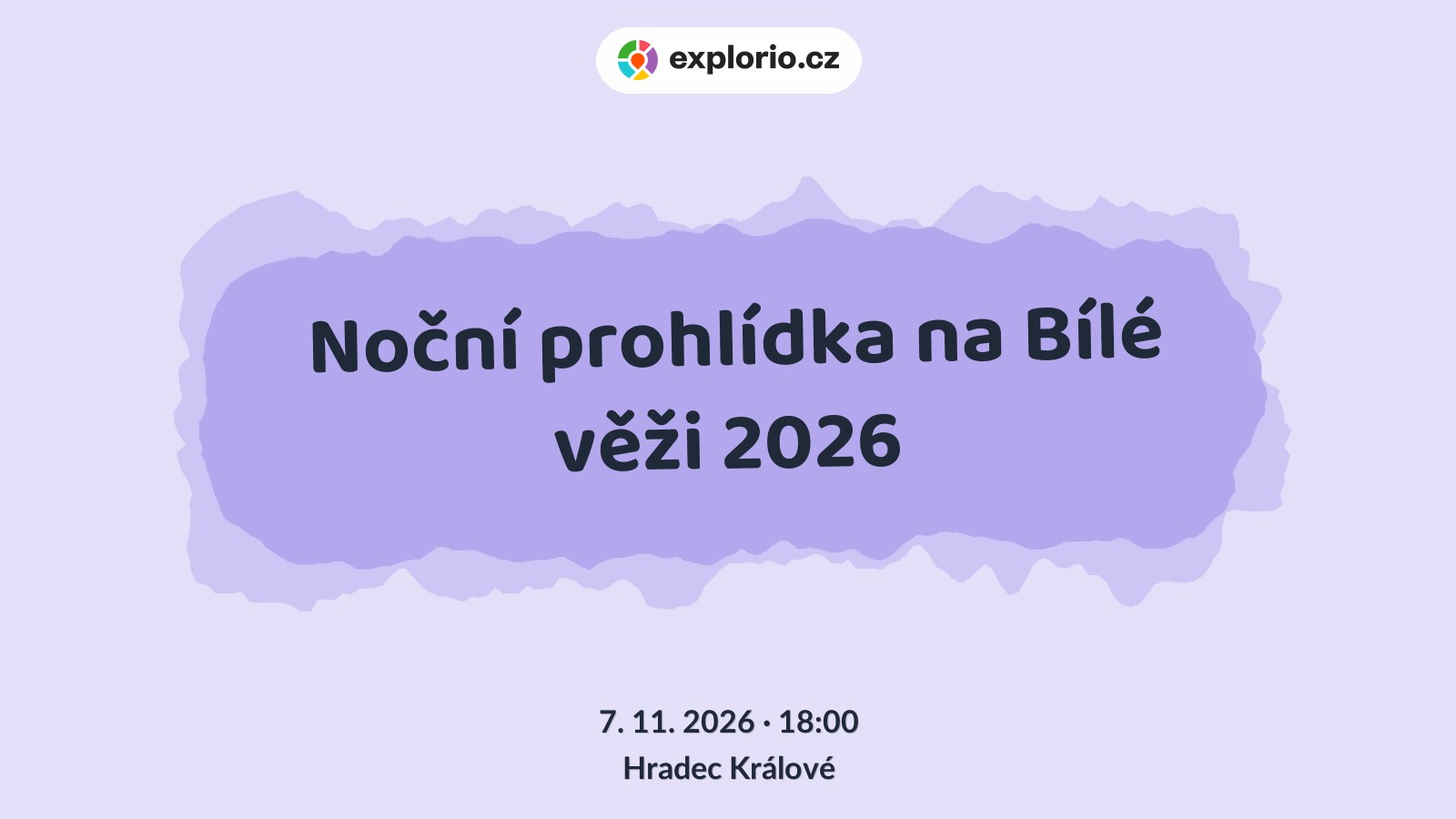 Noční prohlídka na Bílé věži 2026 – prohlídky a Muzea, Hradec Králové