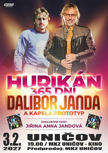 Galakoncert Dalibora Jandy - Hurikán 365 dní – divadlo, Hudba a Kino, Uničov – fotka 2