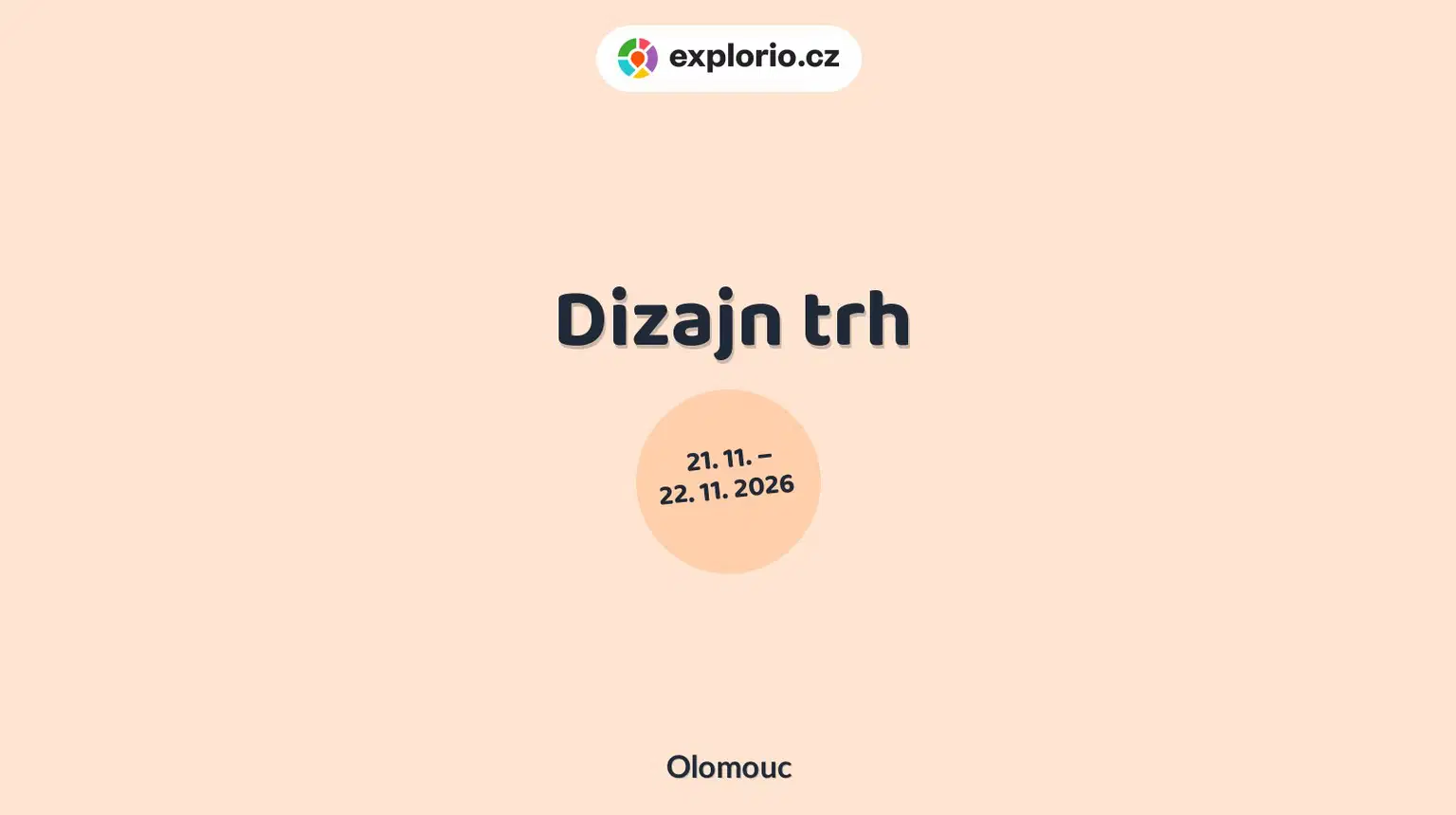 Dizajn trh – festivaly a Slavnosti, Olomouc