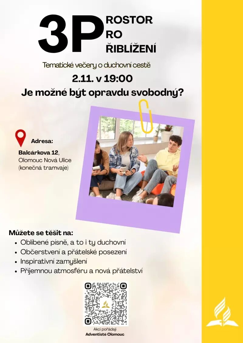 3P - Je možné být opravdu svobodný? – divadlo, Hudba a Kino, Olomouc – fotka 2