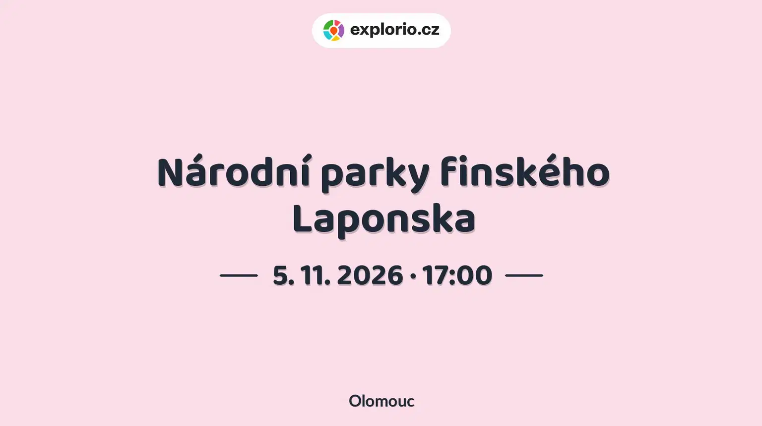 Národní parky finského Laponska – prohlídky a Muzea, Olomouc