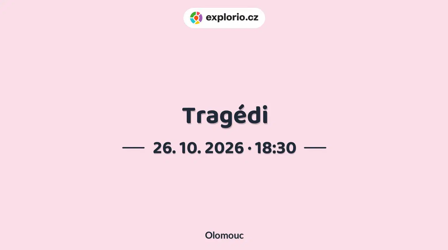 Tragédi – divadlo, Hudba a Kino, Olomouc