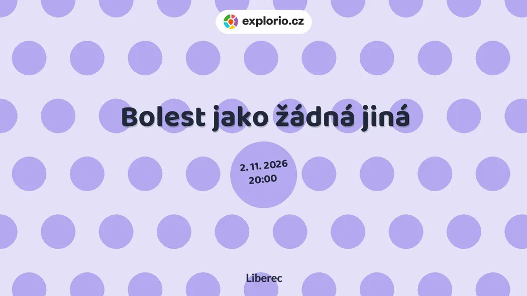Bolest jako žádná jiná – divadlo, Hudba a Kino, Liberec
