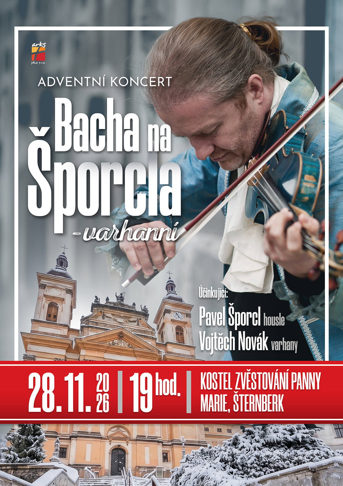 Adventní koncert: Bacha na Šporcla! – divadlo, Hudba a Kino, Šternberk – fotka 2