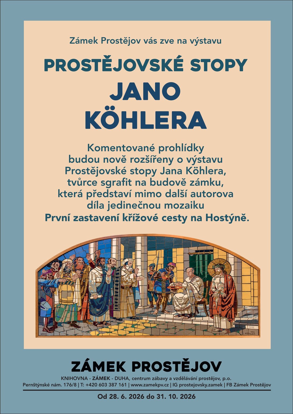 Prostějovské stopy Jana Köhlera – prohlídky a Muzea, Prostějov – fotka 2