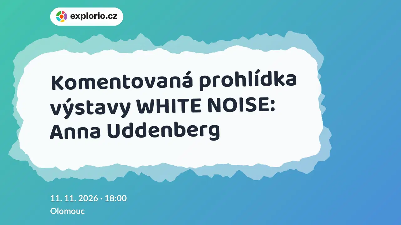 Komentovaná prohlídka výstavy WHITE NOISE: Anna Uddenberg – prohlídky a Muzea, Olomouc
