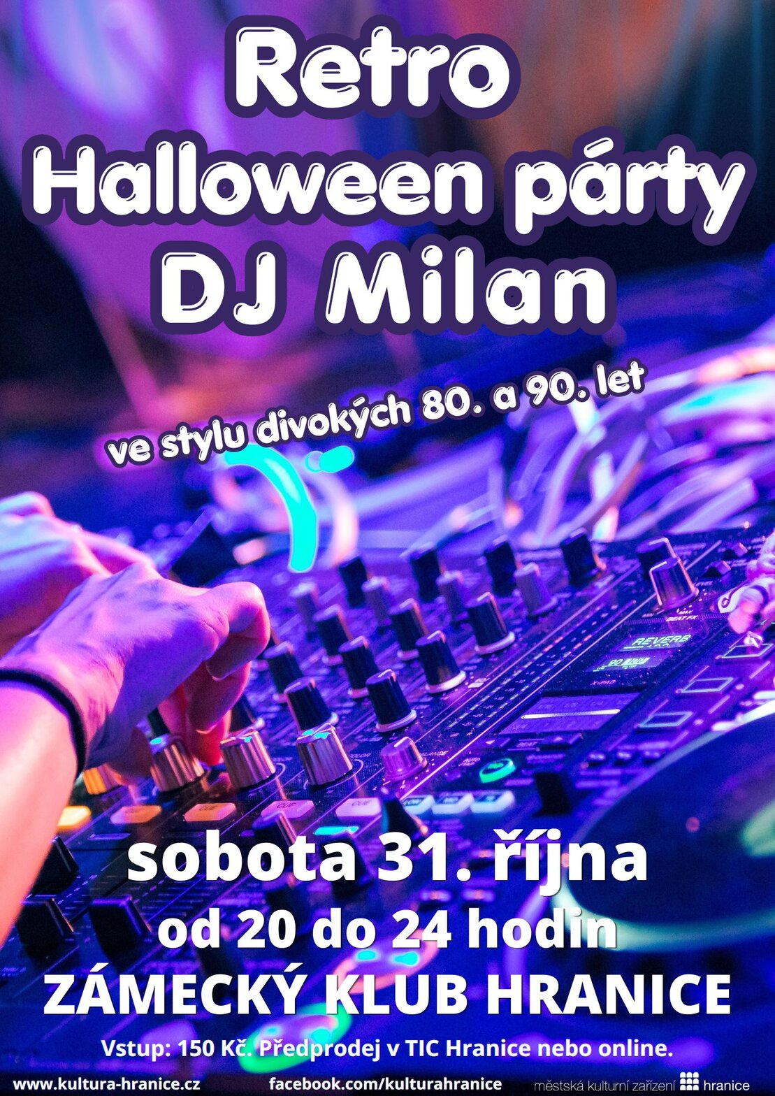 Retro Halloween párty – divadlo, Hudba a Kino, Hranice – fotka 2