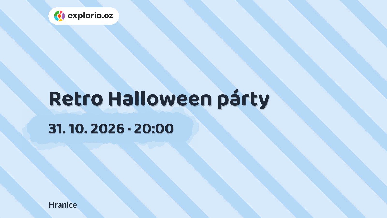 Retro Halloween párty – divadlo, Hudba a Kino, Hranice