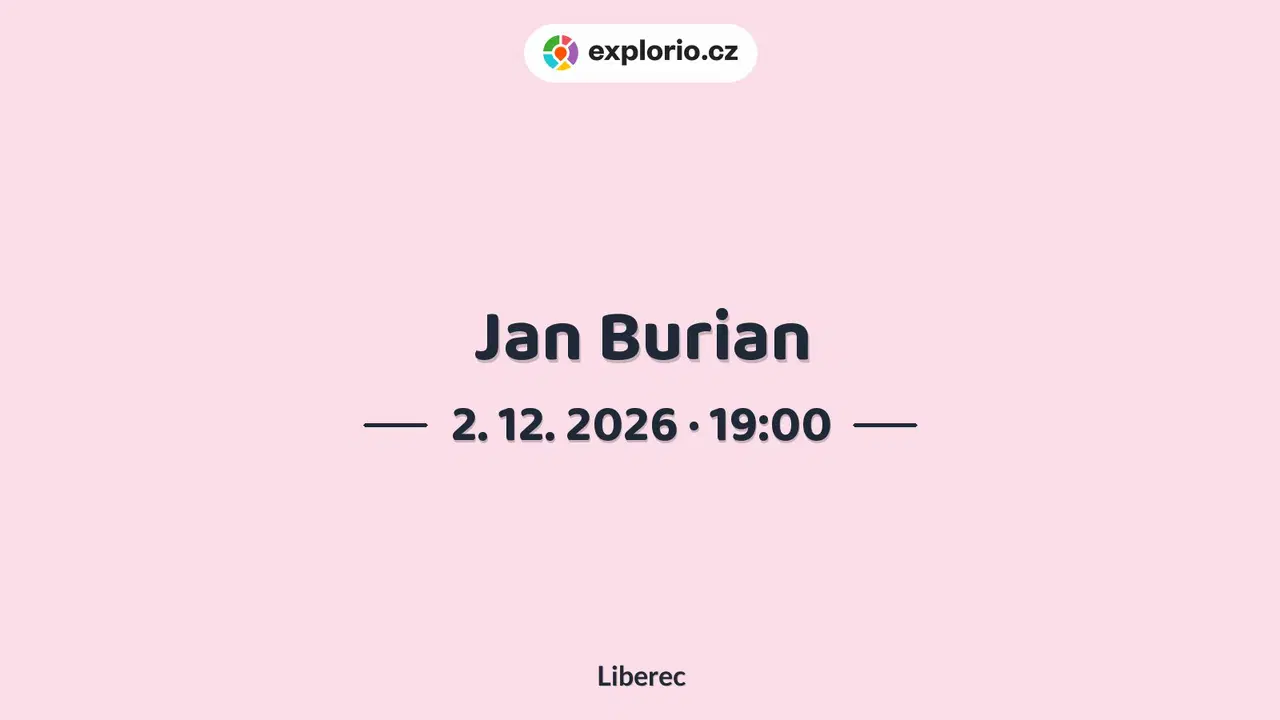 Jan Burian – divadlo, Hudba a Kino, Liberec
