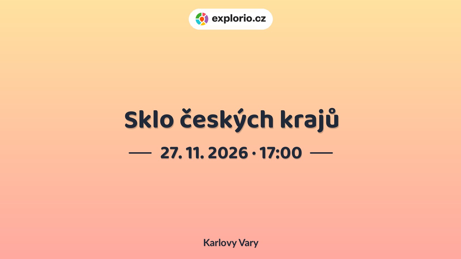 Sklo českých krajů – prohlídky a Muzea, Karlovy Vary