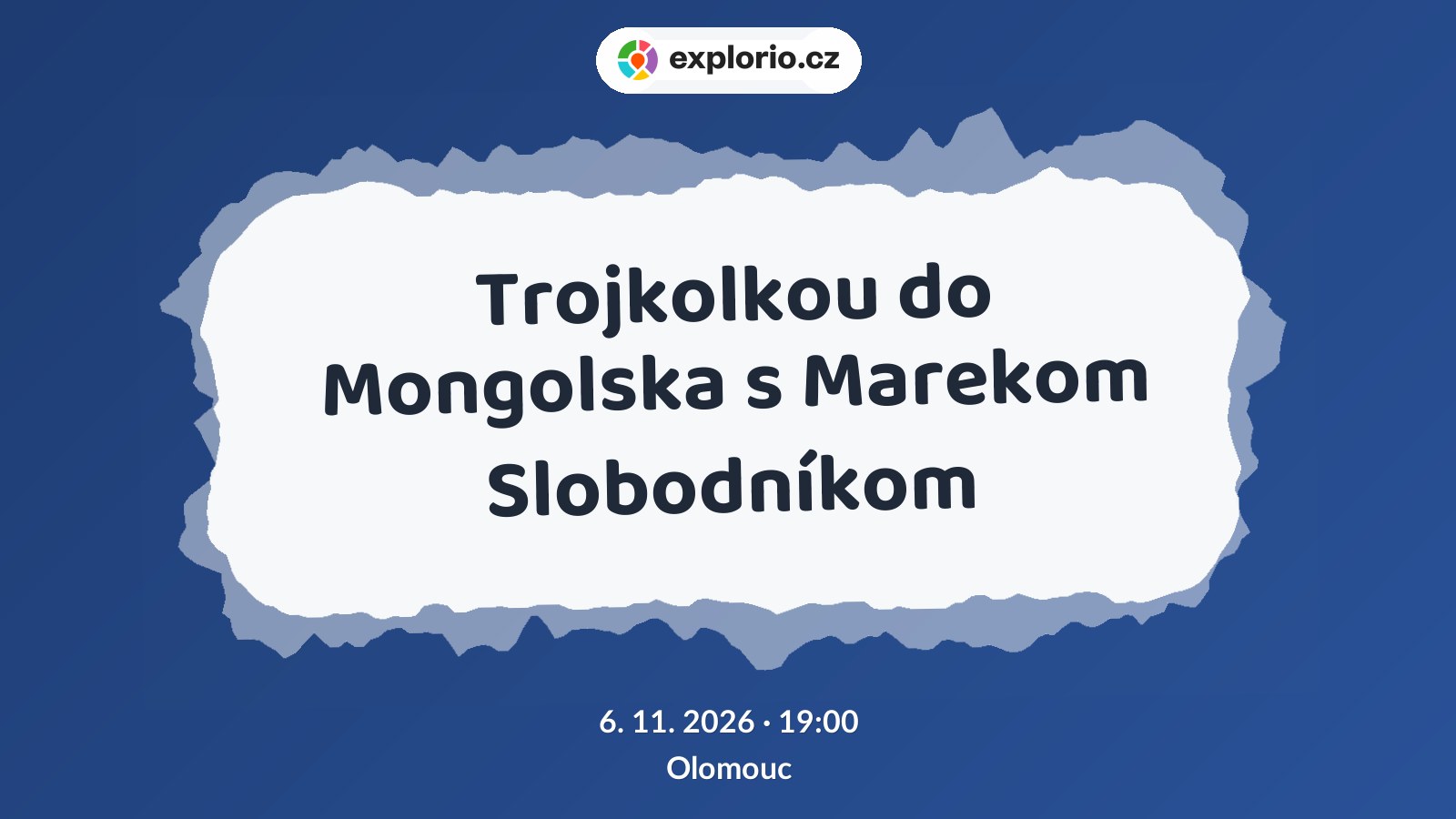 Trojkolkou do Mongolska s Marekom Slobodníkom – prohlídky a Muzea, Olomouc