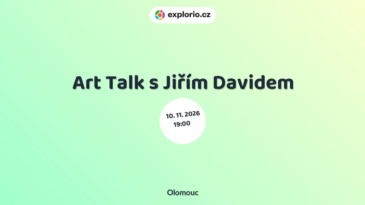 Art Talk s Jiřím Davidem – prohlídky a Muzea, Olomouc
