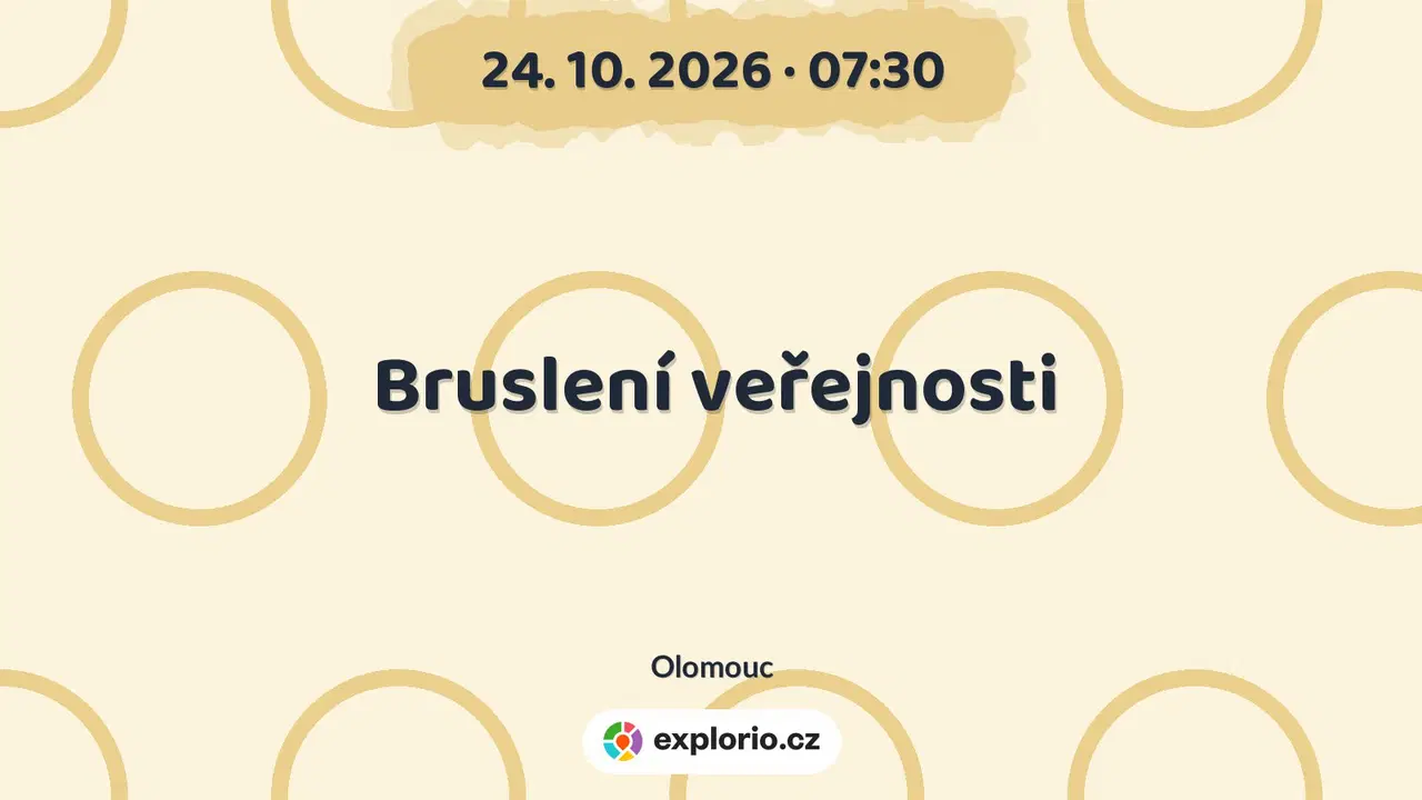 Bruslení veřejnosti – sport a Pohyb, Olomouc