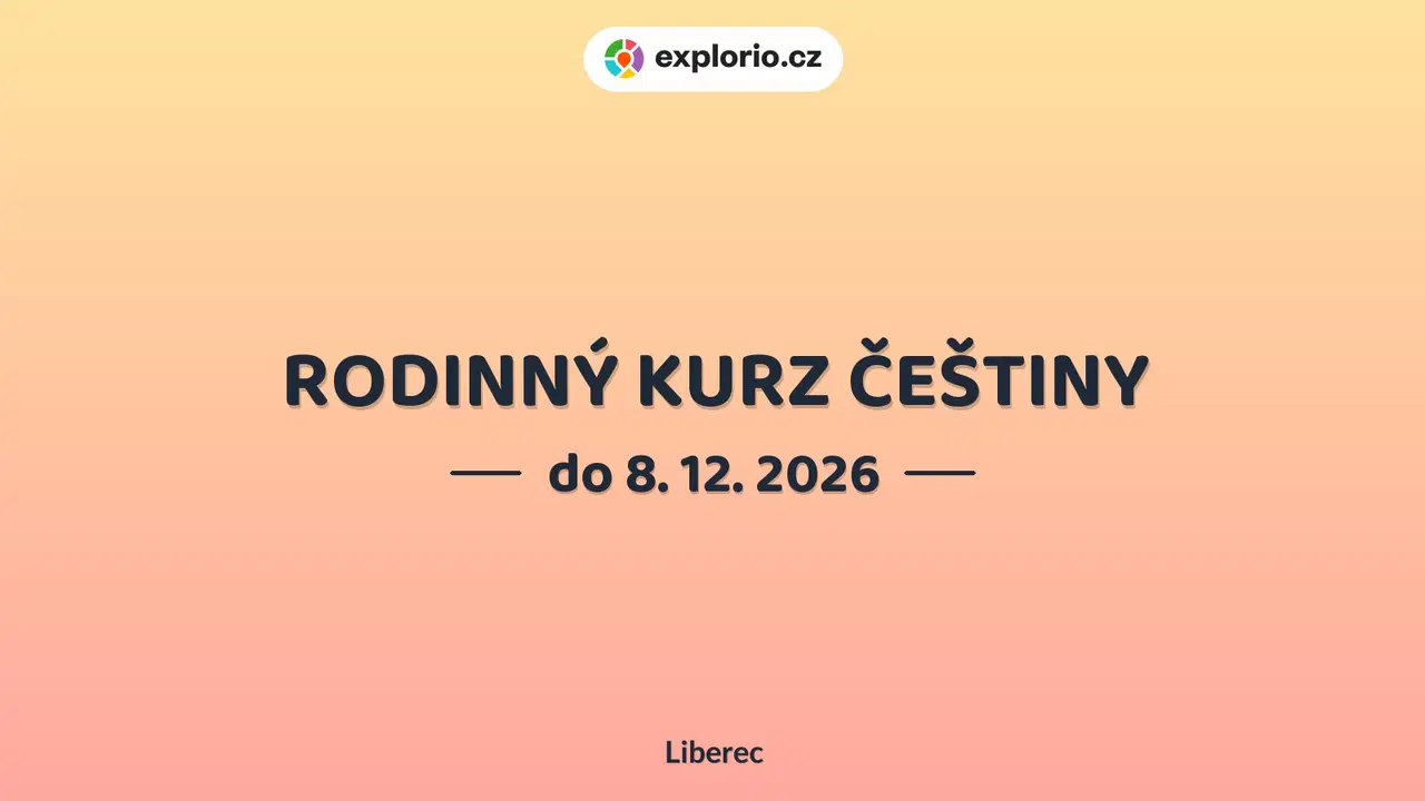 RODINNÝ KURZ ČEŠTINY – tvořivé dílny a Workshopy, Liberec