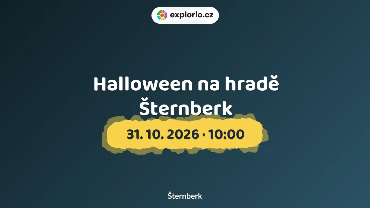 Halloween na hradě Šternberk – prohlídky a Muzea, Šternberk