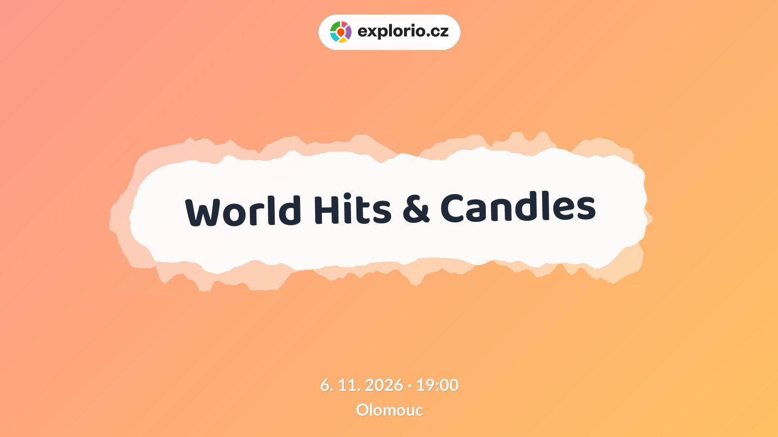 World Hits & Candles – divadlo, Hudba a Kino, Olomouc