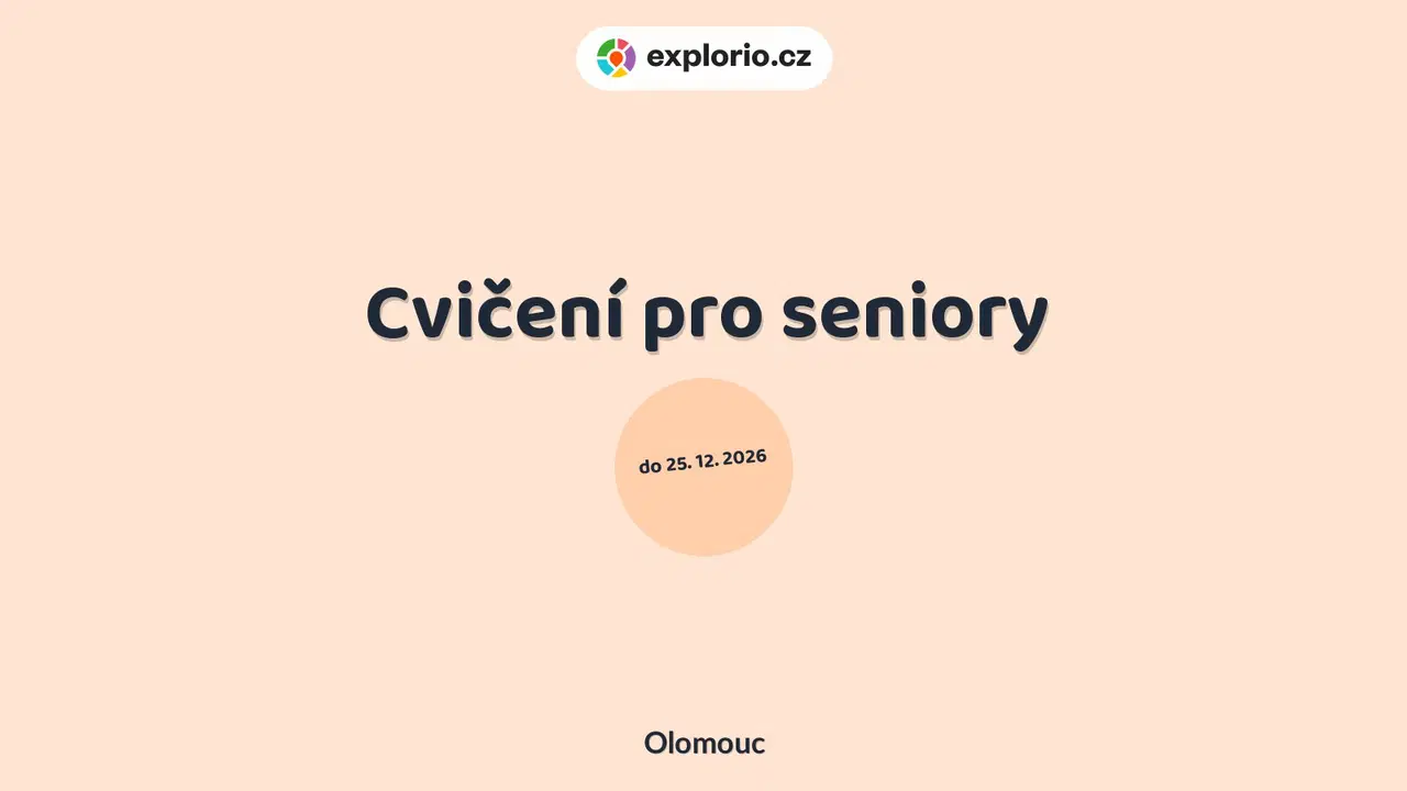 Cvičení pro seniory – sport a Pohyb, Olomouc