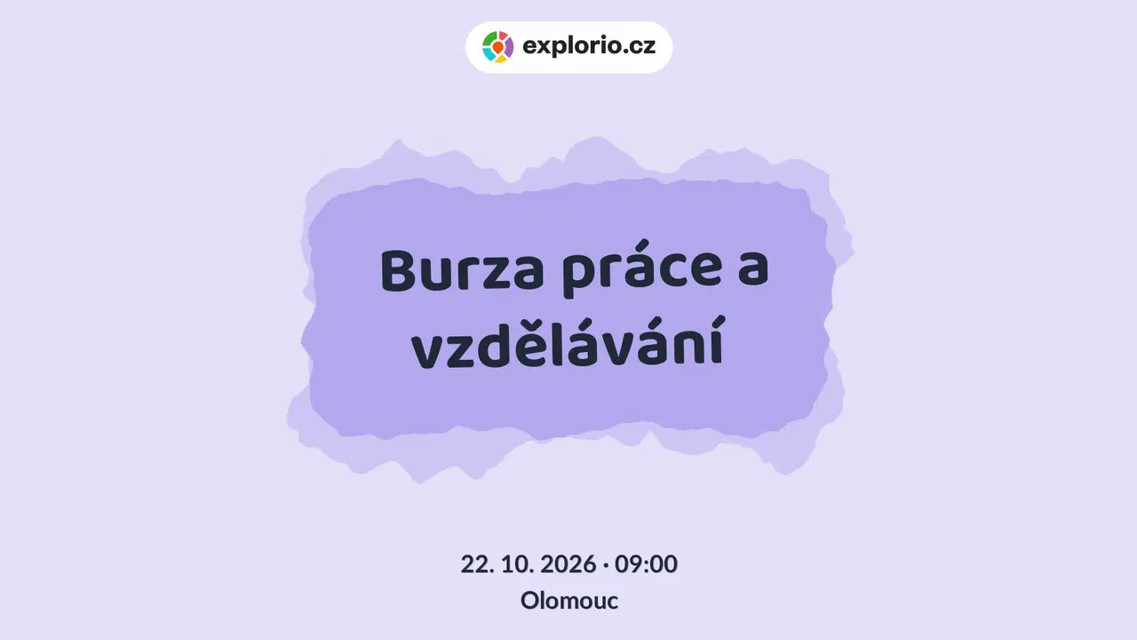 Burza práce a vzdělávání – tvořivé dílny a Workshopy, Olomouc