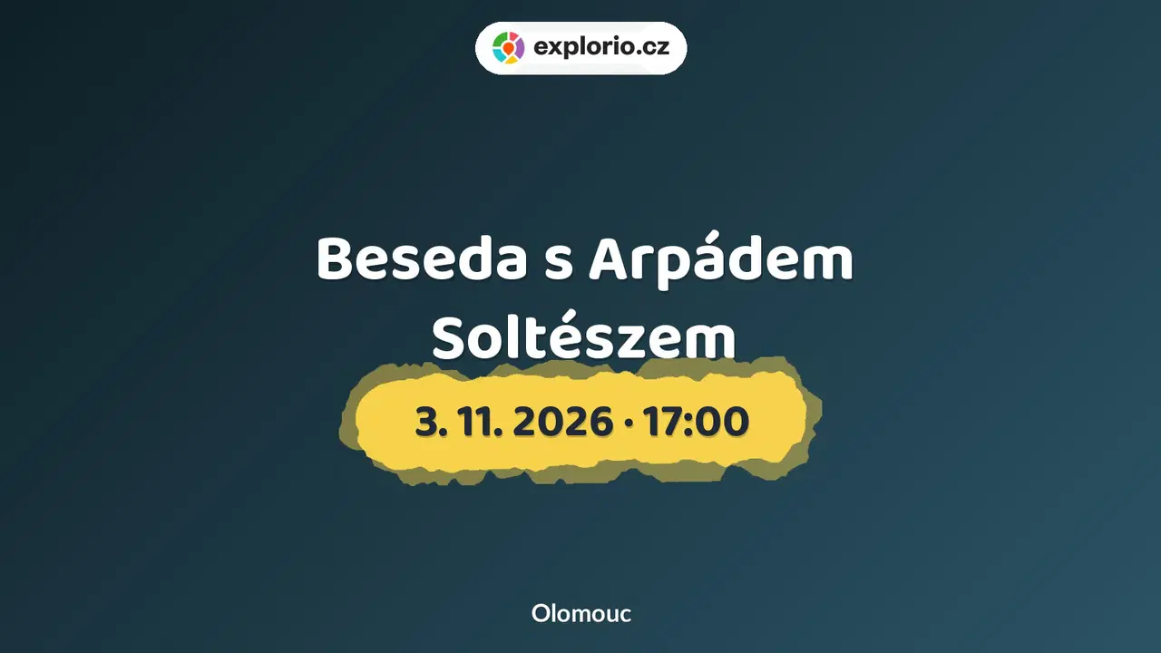 Beseda s Arpádem Soltészem – divadlo, Hudba a Kino, Olomouc